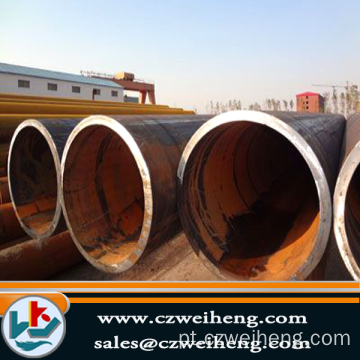 SSAW / Lsaw Steel Pipe, API de Grande Diâmetro